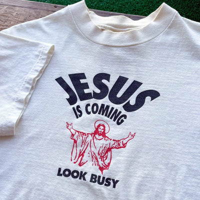 Busy Believer Tee: Jesus Coming