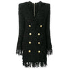 Classic Tassel Tweed Dress By Lux On Demand